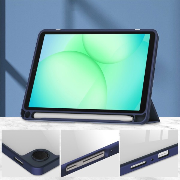 Фото - Чехол для планшета BeCover Soft Edge TPU с креплением for Samsung Galaxy Tab A11 Plus SM-X236B 11" Deep Blue (715566)